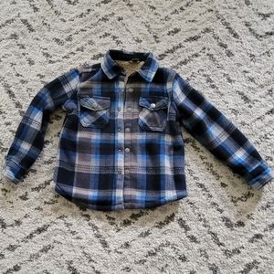 Boys Fleece Sherpa Jacket